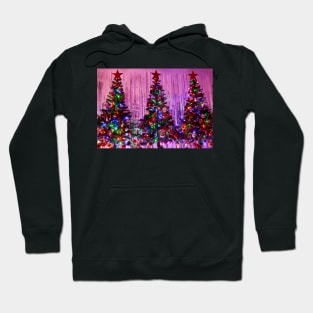 Christmas Trees Display Hoodie